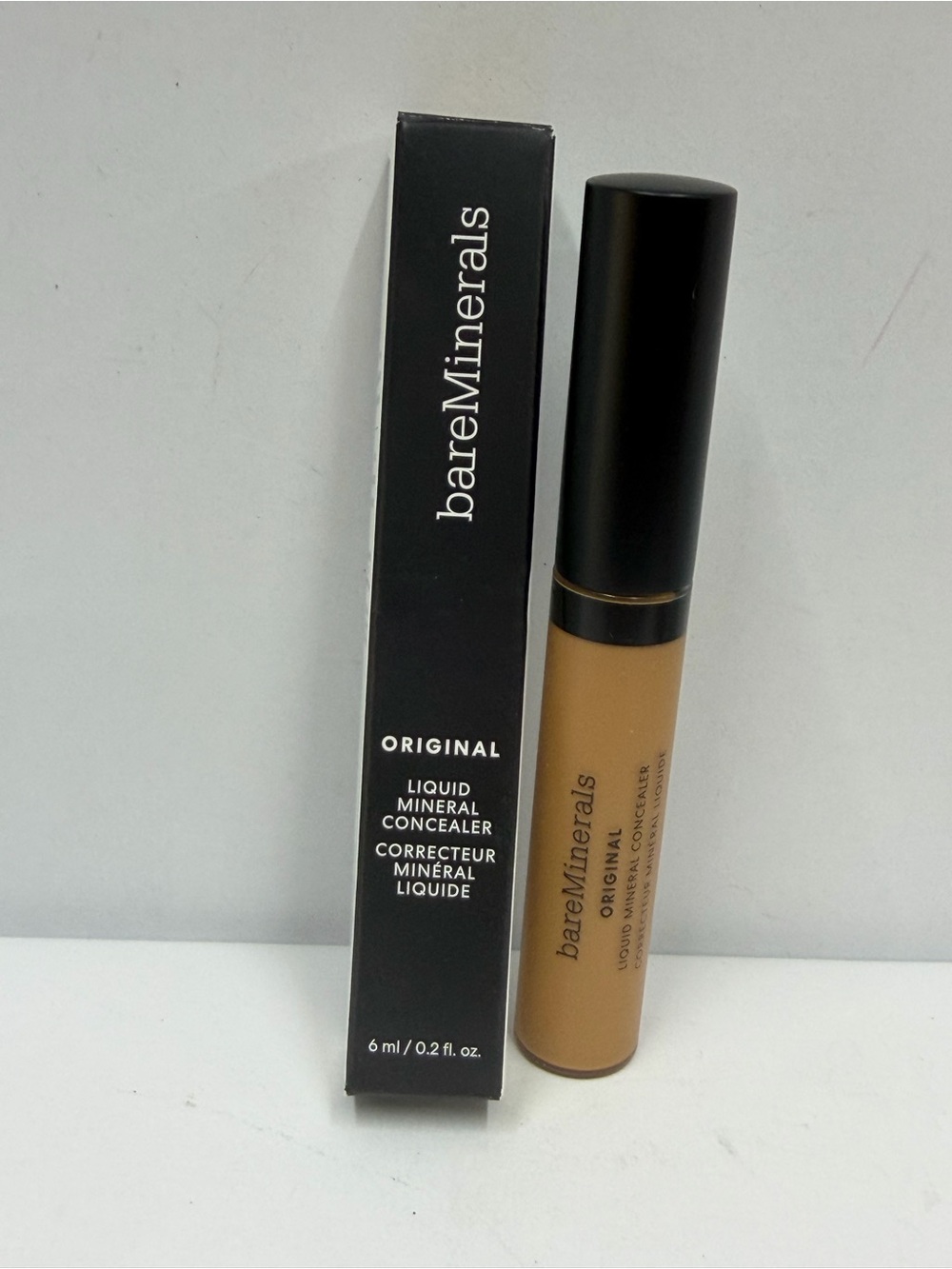 bareMinerals Original Liquid Mineral Concealer Tan 4N 0.2 fl oz New in Box